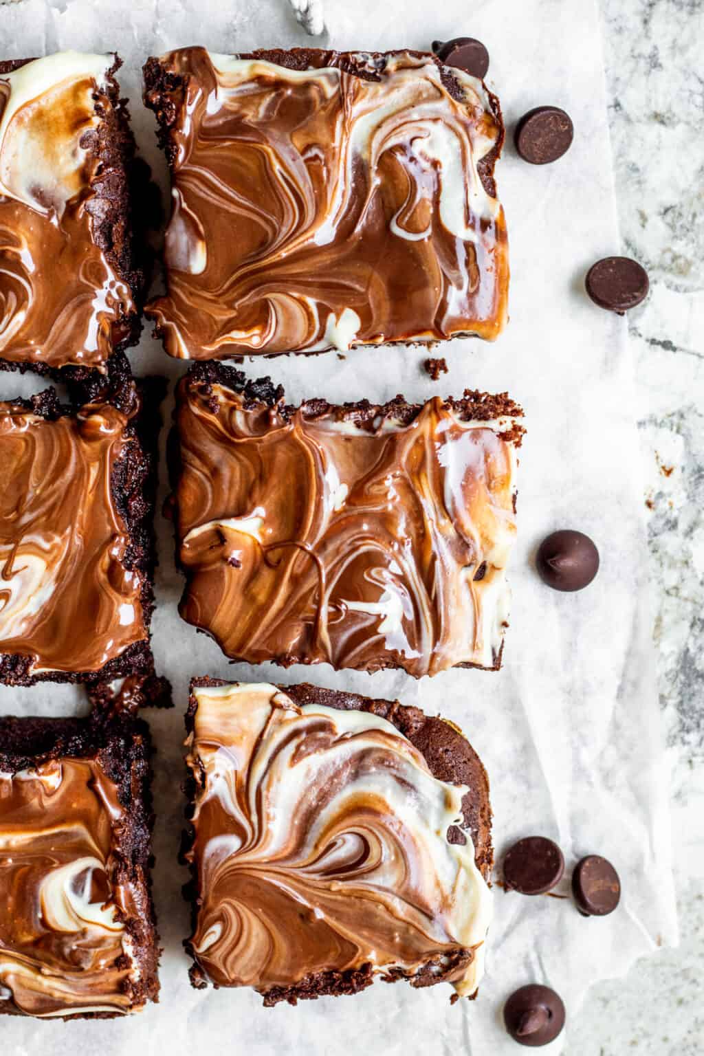 Gooey Chocolate Fudge Brownies with Chocolate Drizzle Erhardts Eat