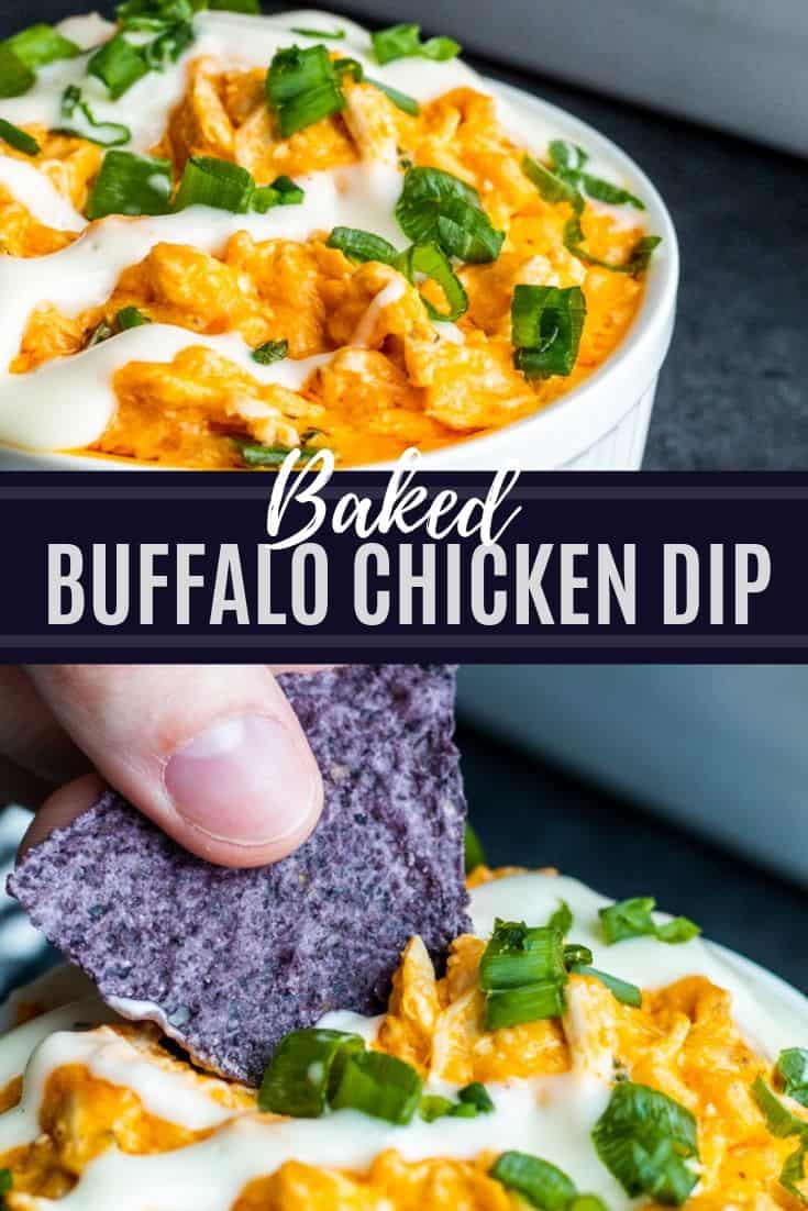 Easy Baked Buffalo Chicken Dip - Erhardts Eat