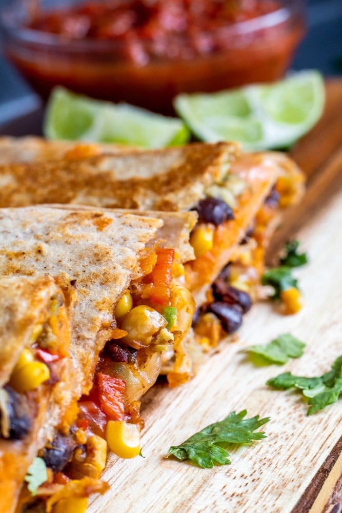 Vegetarian Quesadillas With Black Beans And Sweet Potato Erhardts Eat 1518