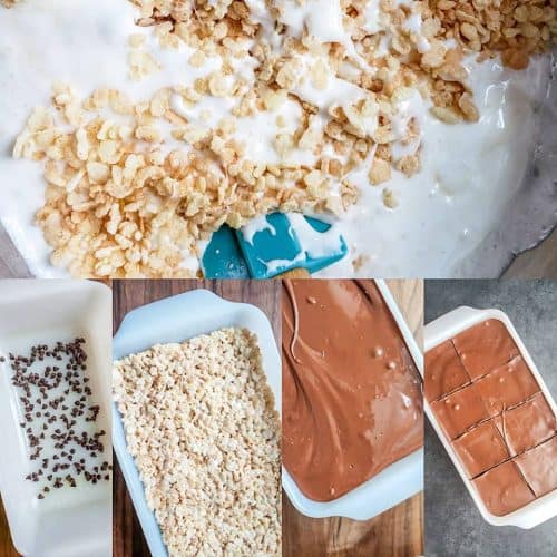 Nutella Rice Nutella Rice Krispie Treats Recipe with Chocolate Chips - Erhardts Eat