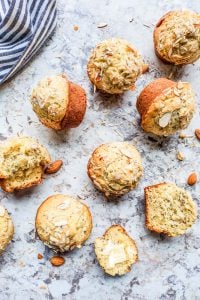 This Almond Poppy Seed Muffins recipe is easy, fast and perfect for breakfast, brunch, snacks of a dessert. These muffins are also great for toddlers and the rest of your family. #vegetarian #muffins #breakfast #snacks #almonds This Almond Poppy Seed Muffins recipe is easy, fast and perfect for breakfast, brunch, snacks of a dessert. These muffins are also great for toddlers and the rest of your family. #vegetarian #muffins #breakfast #snacks #almonds
