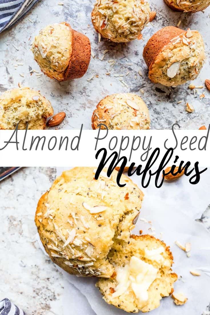 Almond Poppy Seed Muffins Recipe Erhardts Eat