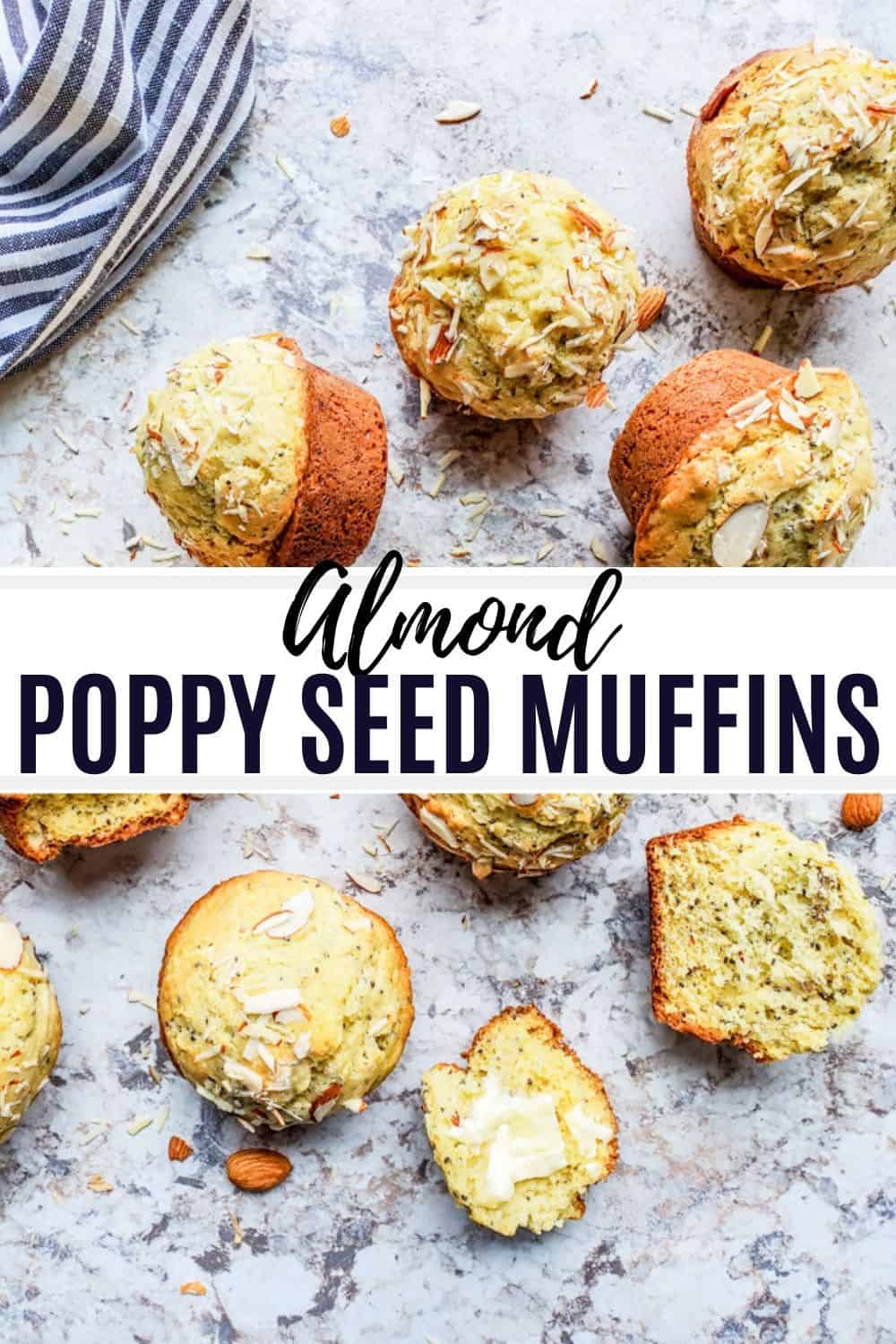 Almond Poppy Seed Muffins Recipe Erhardts Eat