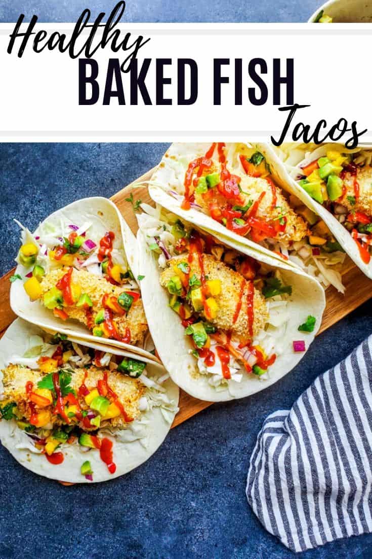 Baked Coconut Crusted Healthy Fish Tacos - Erhardts Eat