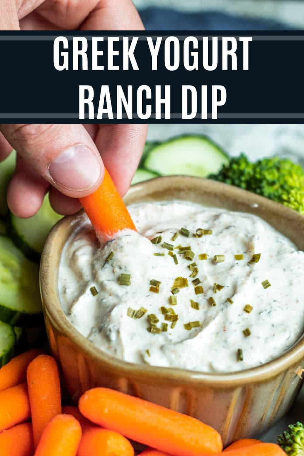 Healthy Greek Yogurt Ranch Dip Recipe - Erhardts Eat