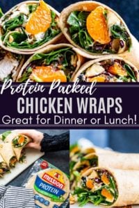 Healthy Chicken Wraps - ProperFoodie