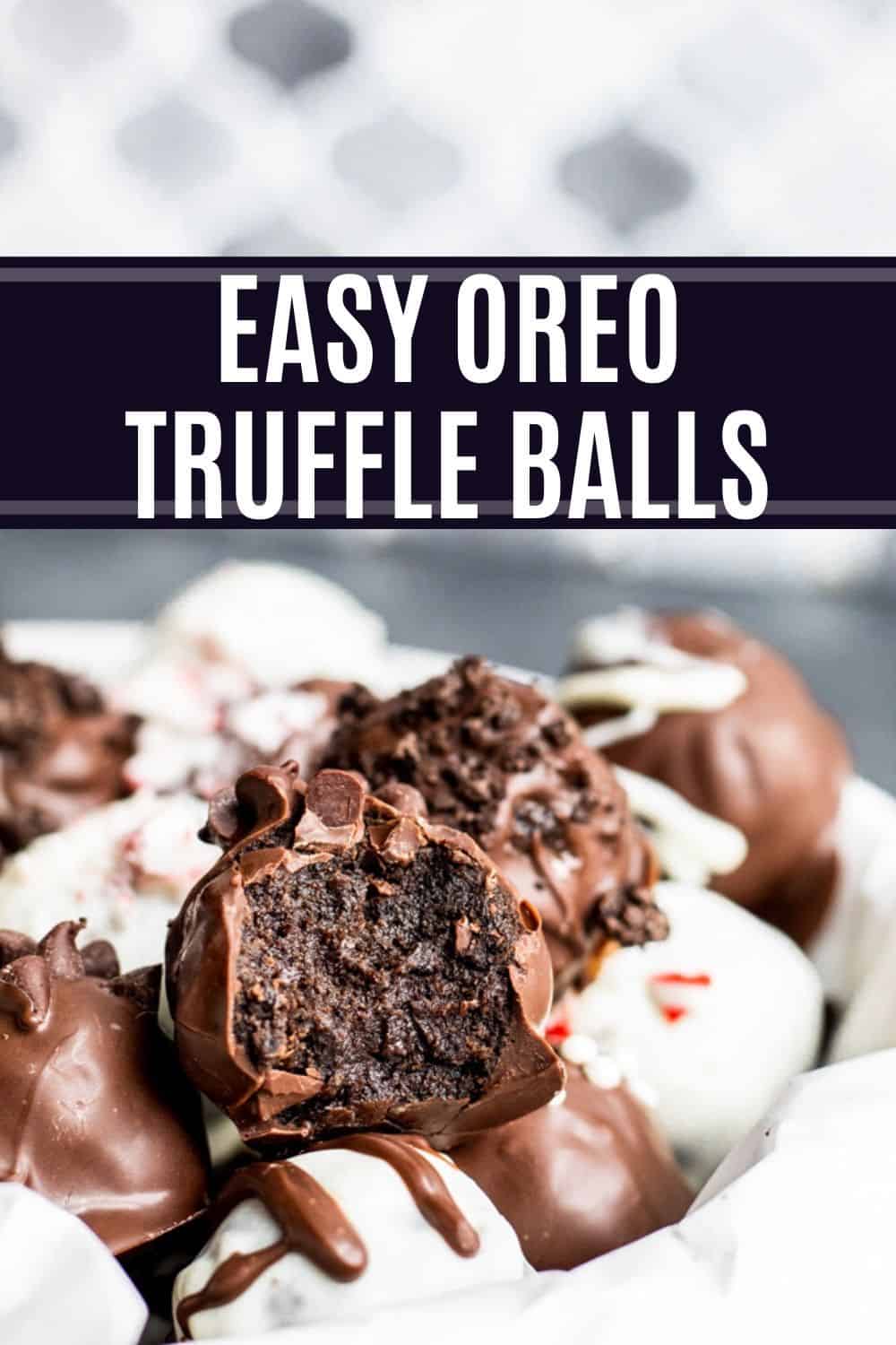 Easy No Bake Oreo Truffle Balls Recipe - Erhardts Eat