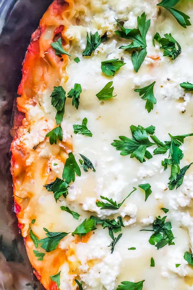 Vegetarian Crockpot Lasagna Recipe
