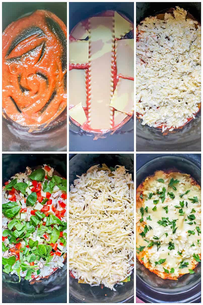 Vegetarian Crockpot Lasagna Recipe Erhardts Eat