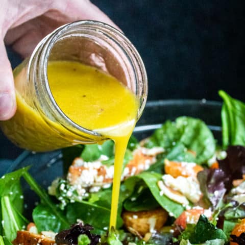 Easy Honey Dijon Vinaigrette Dressing Recipe