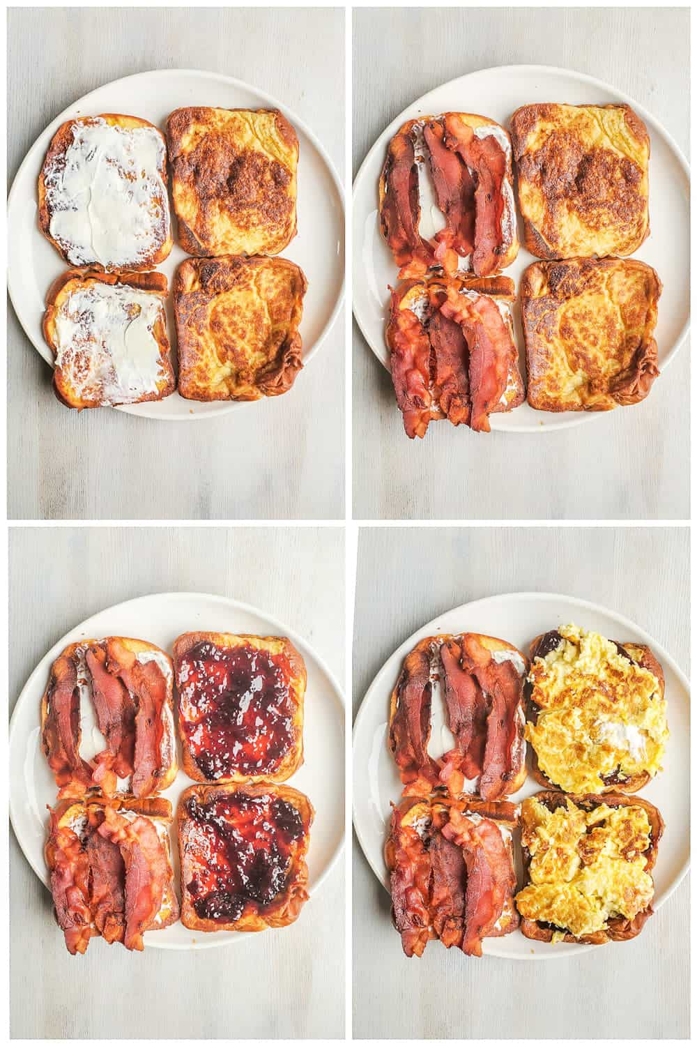 Bacon Blackberry French Toast Sandwich - Erhardts Eat