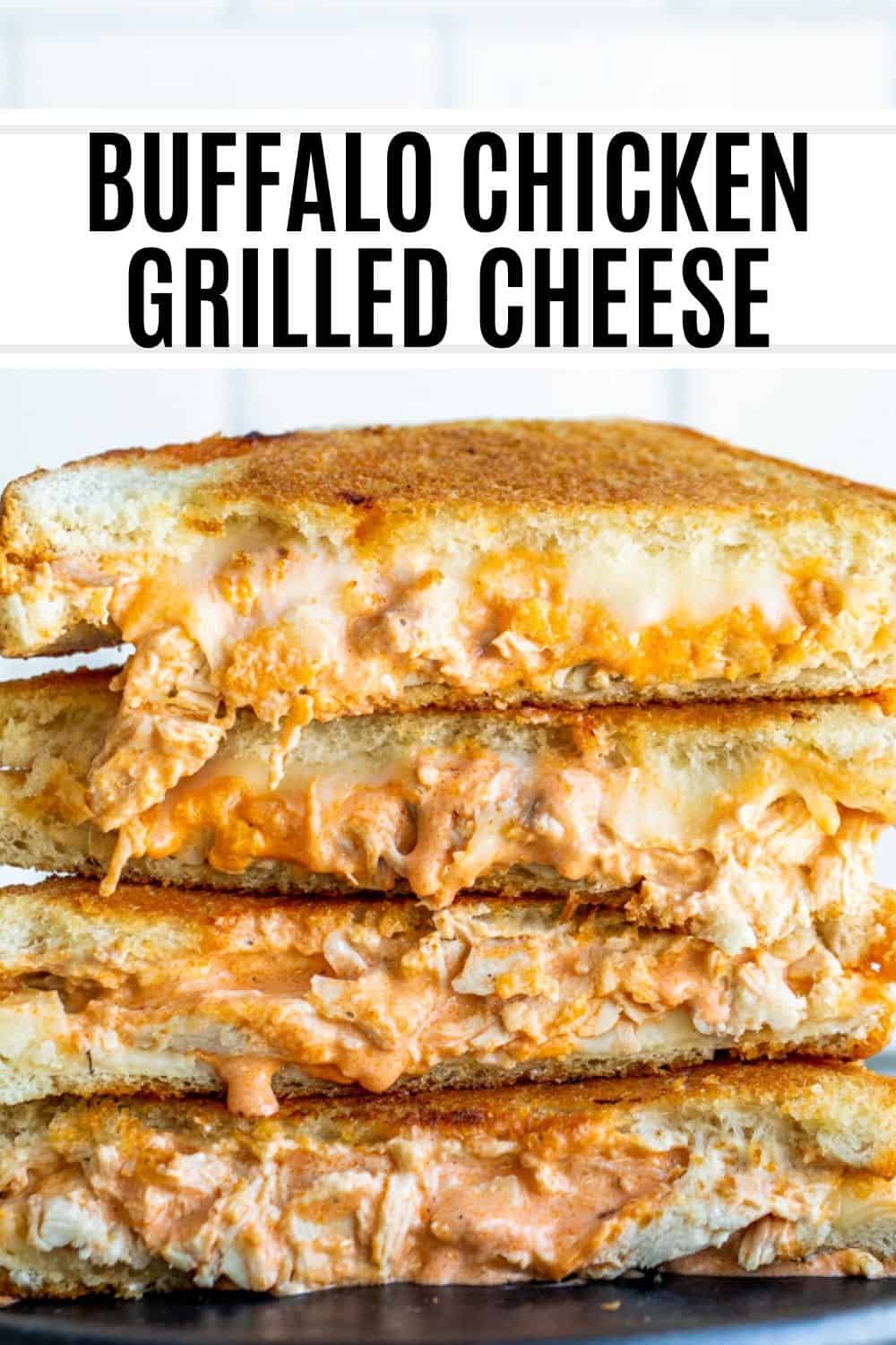 Buffalo Chicken Grilled Cheese Recipe Erhardts Eat