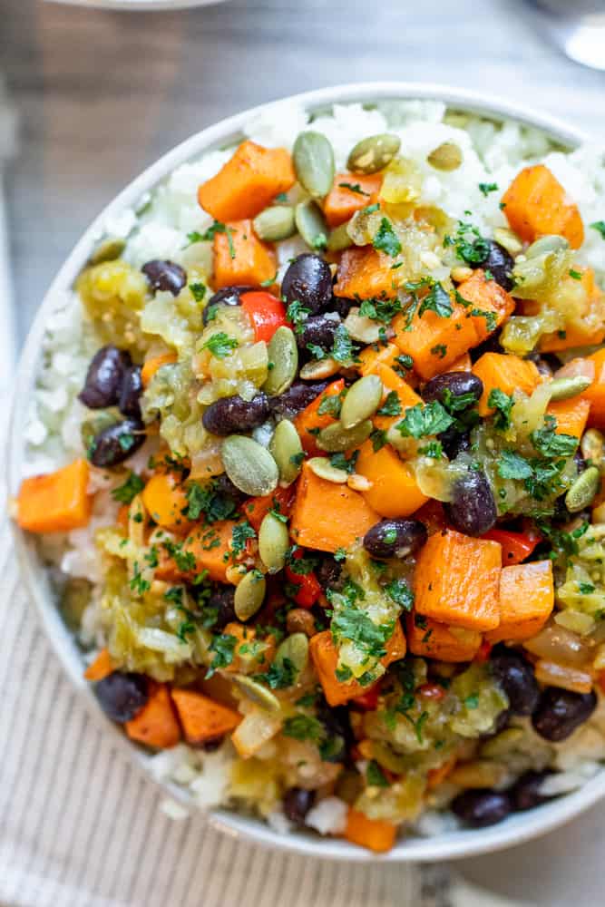 Veggie Burrito Bowl Recipe