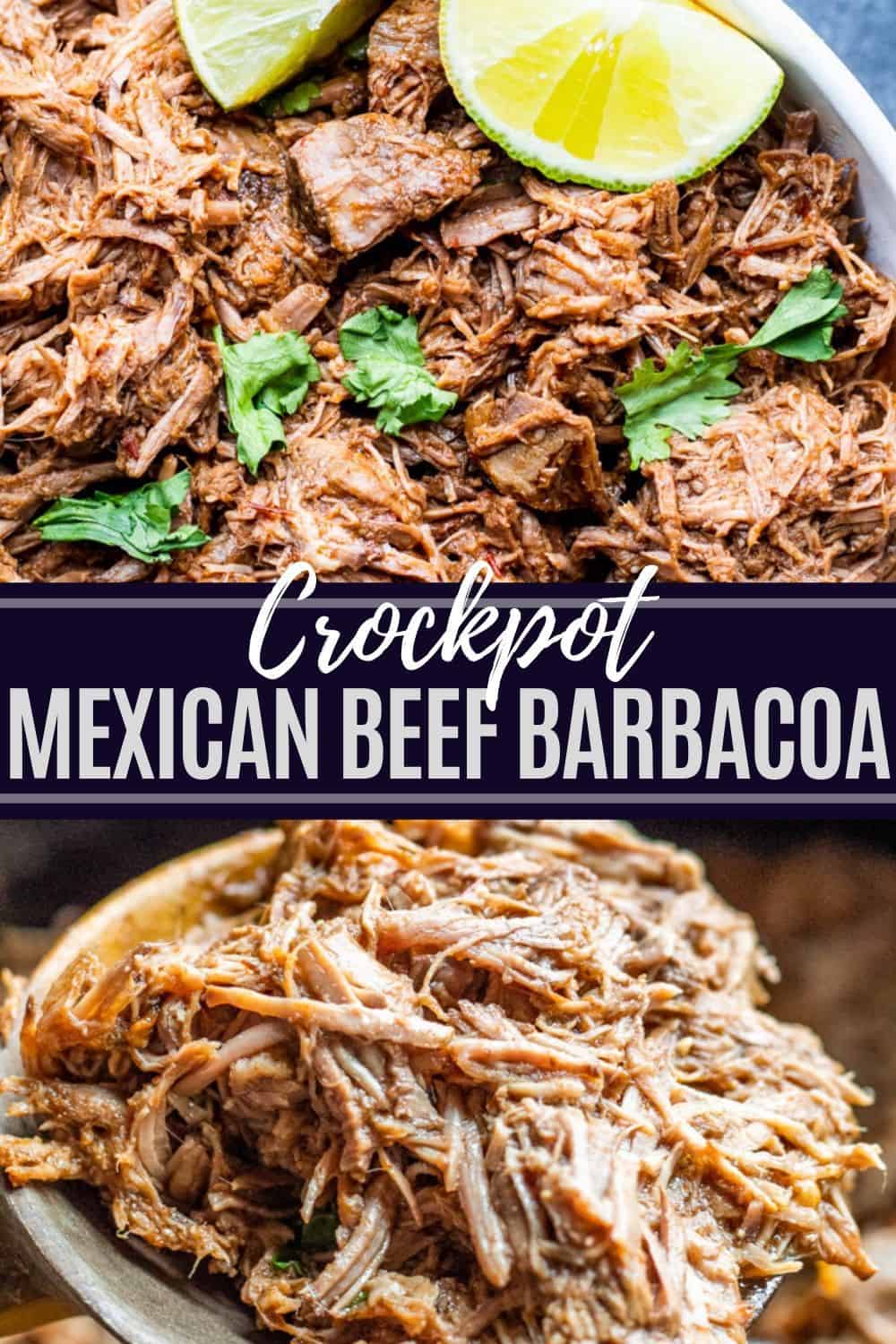 Crockpot Mexican Beef Barbacoa Recipe - Erhardts Eat