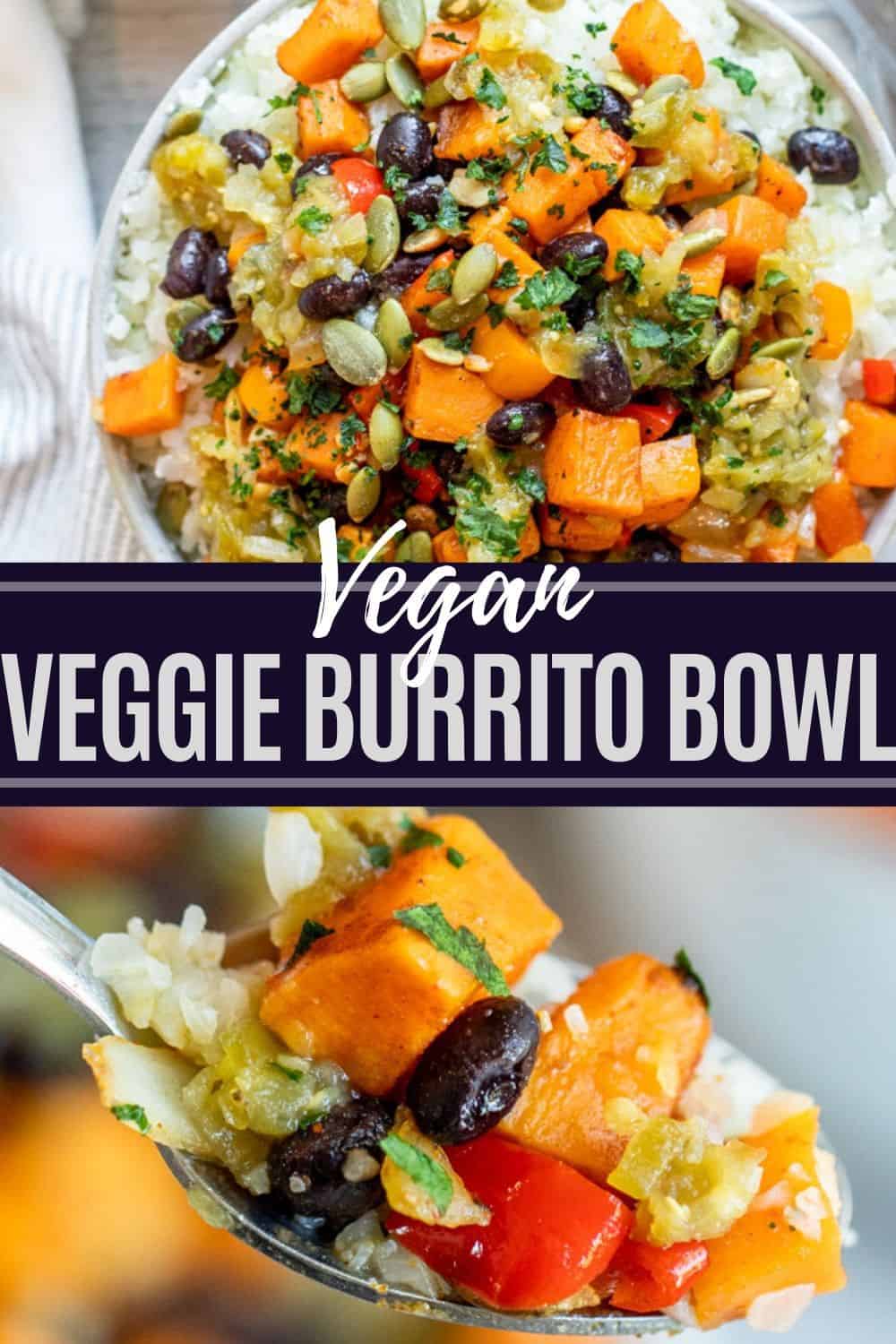 Quick & Easy Veggie Burrito Bowl Recipe - Erhardts Eat