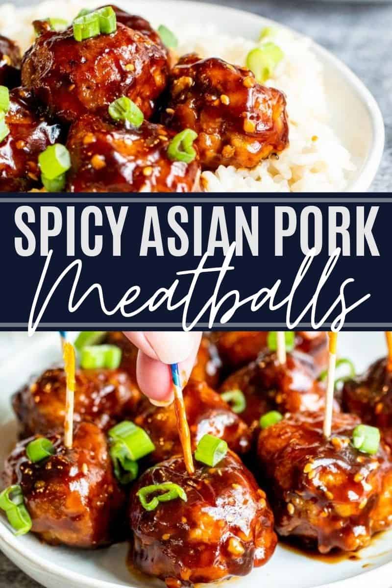 Spicy Asian Pork Meatballs Recipe Erhardts Eat