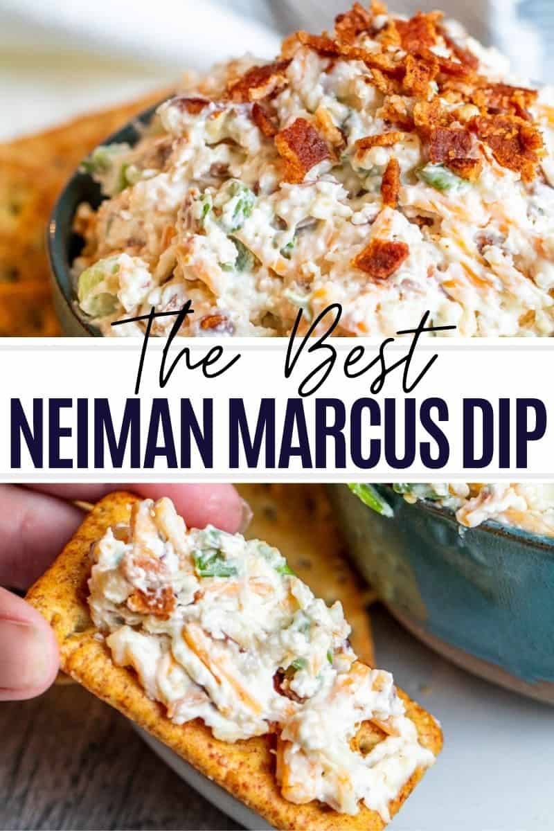 Neiman Marcus Dip (Almond Bacon Cheese Spread) - Erhardts Eat