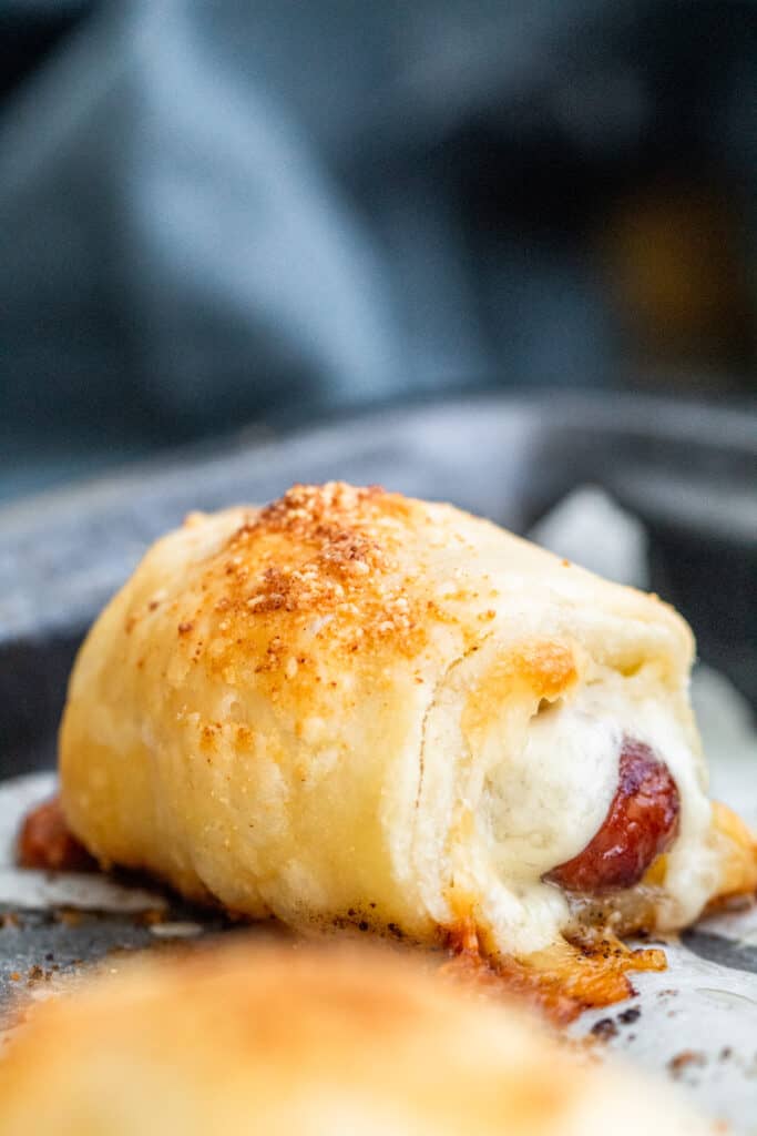Puff Pastry Pigs in a Blanket with Cheese Erhardts Eat