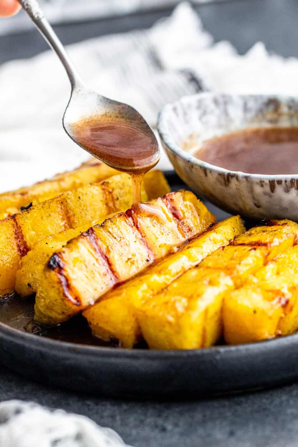 Grilled Cinnamon Pineapple Spears Recipe Erhardts Eat