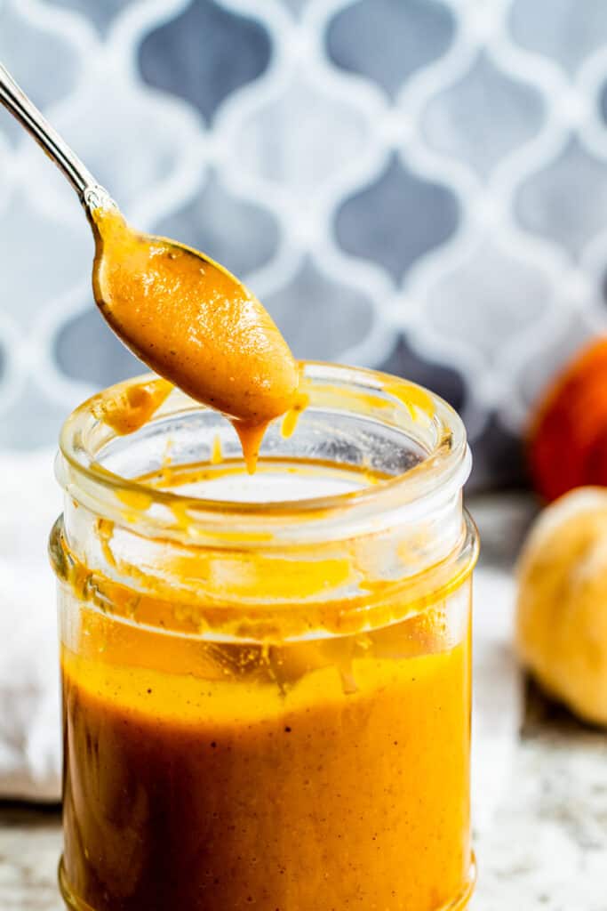 Fall Maple Pumpkin Salad Dressing Erhardts Eat