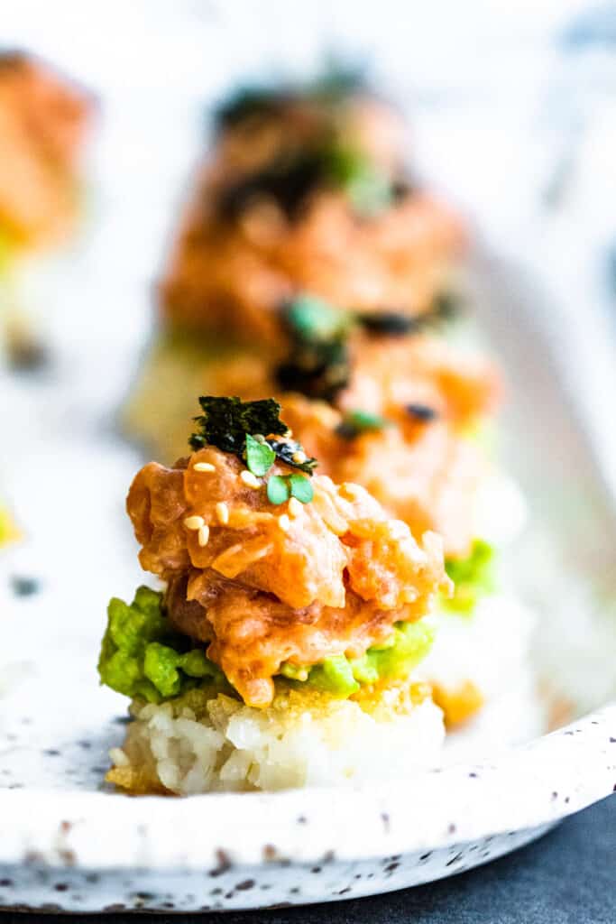 Spicy Tuna Crispy Rice Sushi Erhardts Eat