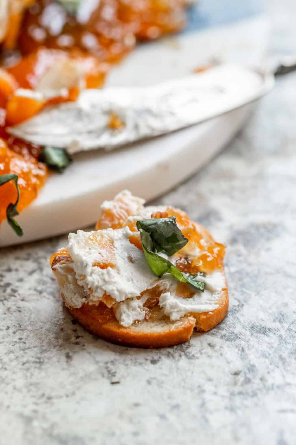 Honey Apricot Goat Cheese Log with Almonds Erhardts Eat